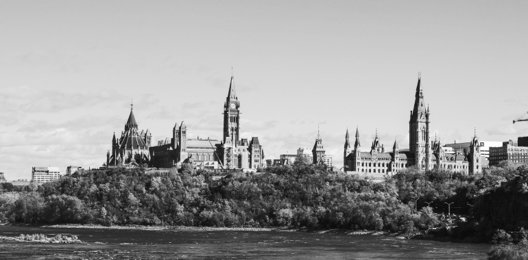 Ottawa city skyline